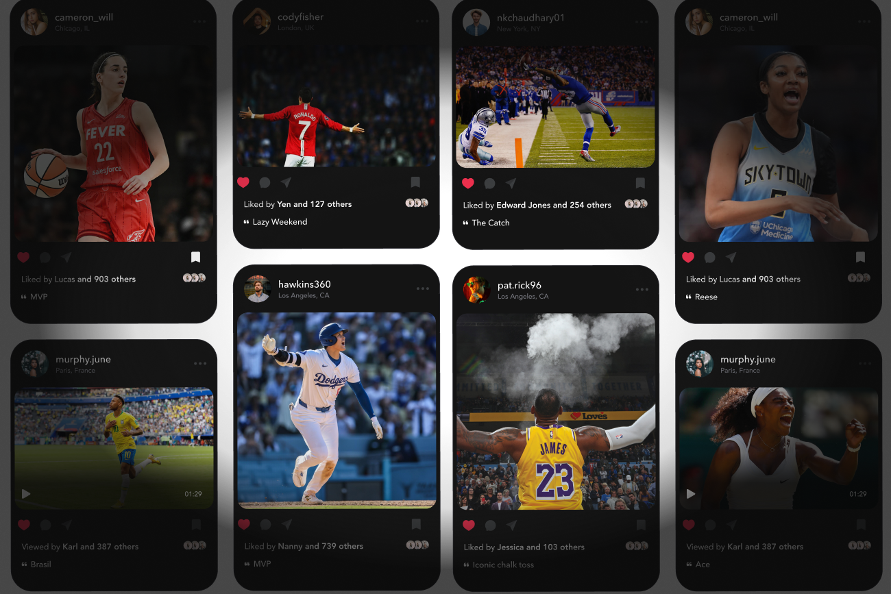 Share your sports journey with athletes, coaches, and fans. Post highlights, tips, and achievements in a space to connect, inspire, and celebrate together.